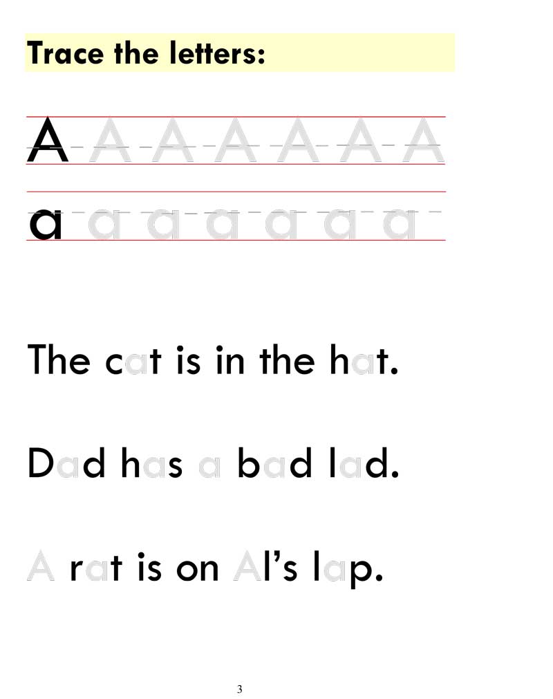 letter a 2