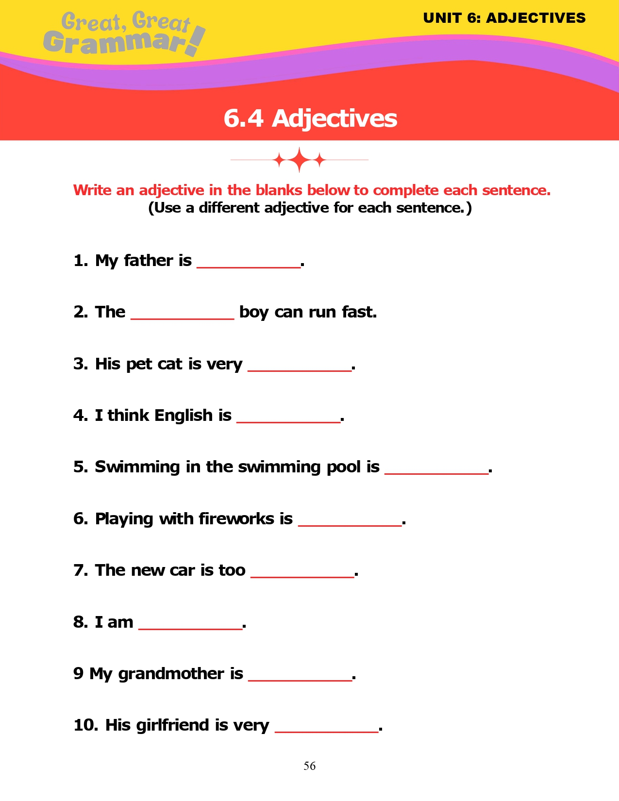 Read more about the article ESL Grammar: ADJECTIVES (4) – Practice #2