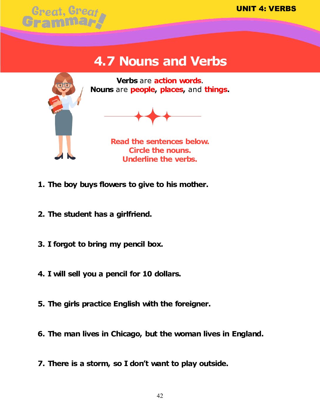 Read more about the article VERBS (6): Nouns and Verbs