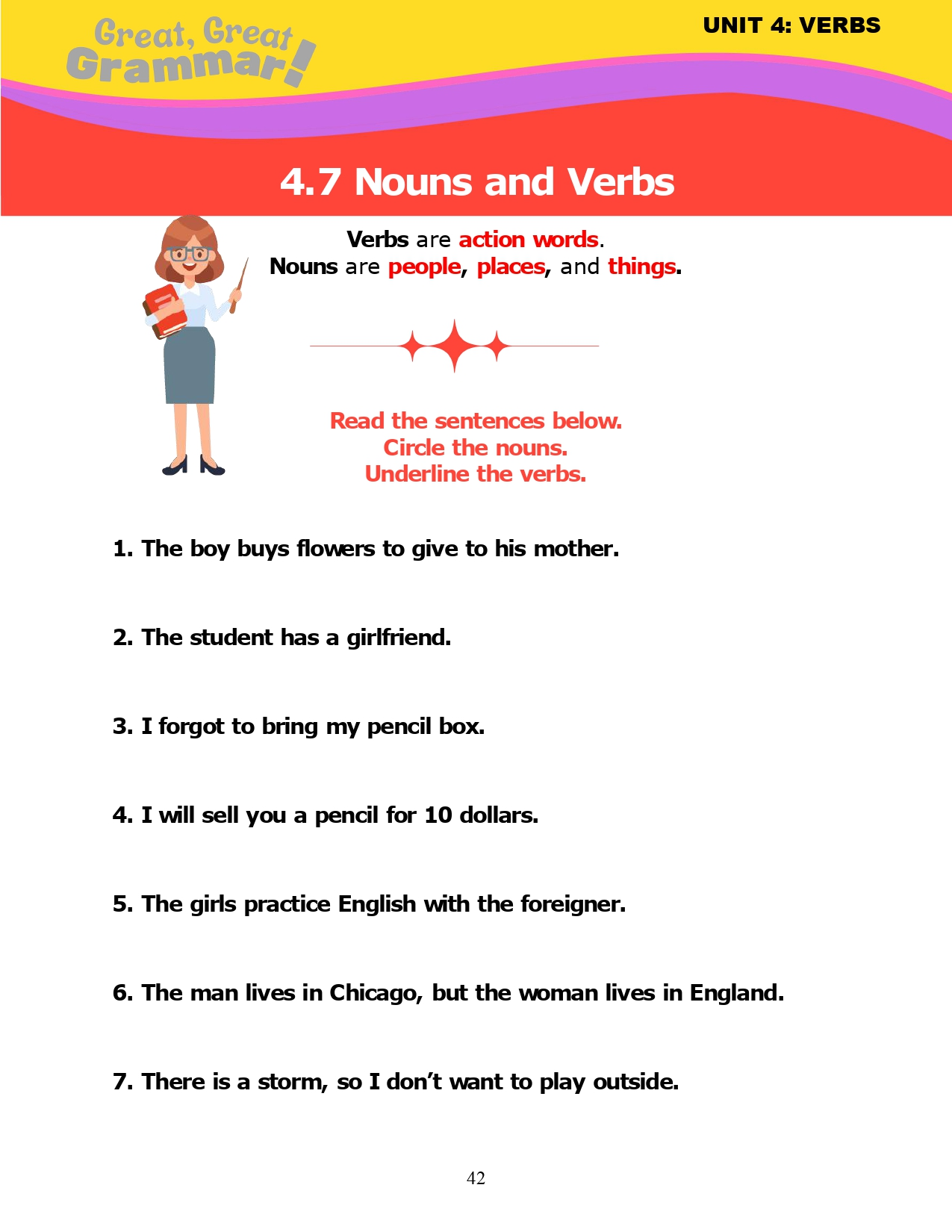 Read more about the article ESL Grammar: VERBS (6) – Nouns and Verbs