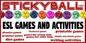 ESL Games, Activities, and Fun Ideas!