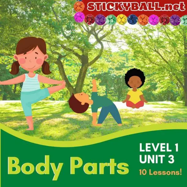 Beginner Online ESL Curriculum – Level 1, Unit 3 – “Body Parts”