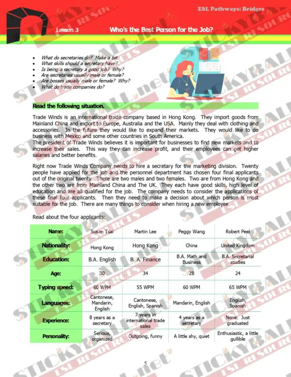 ESL Pathways: Book 2 (Bridges)