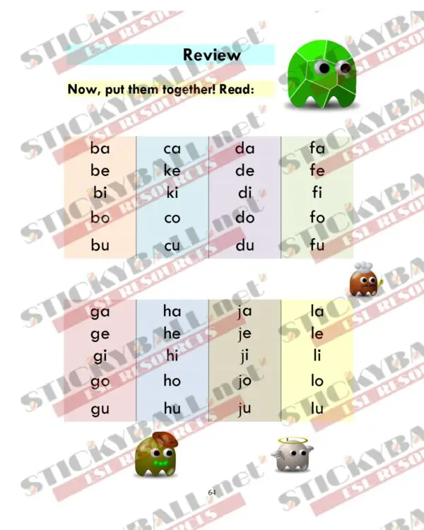 Phonics Monster: Book 1 (The Alphabet)