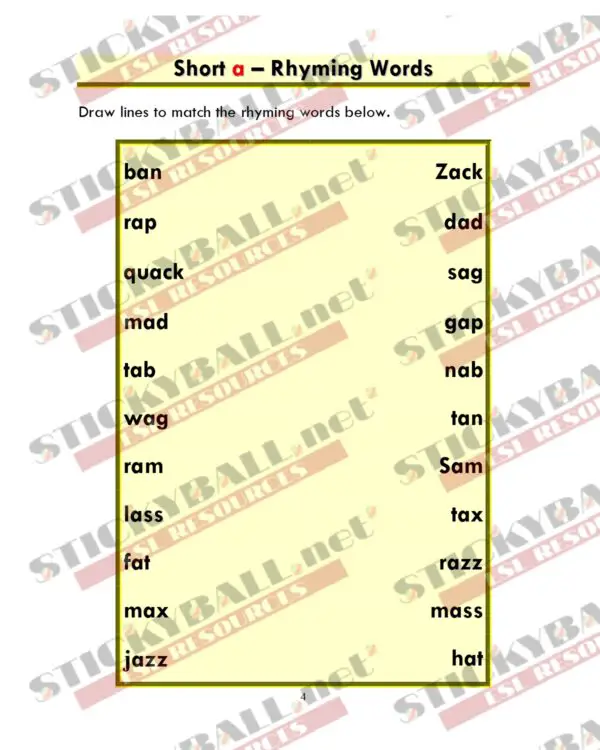 Phonics Monster: Book 2 (Short Vowels)