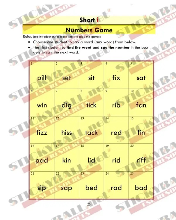 Phonics Monster: Book 2 (Short Vowels)