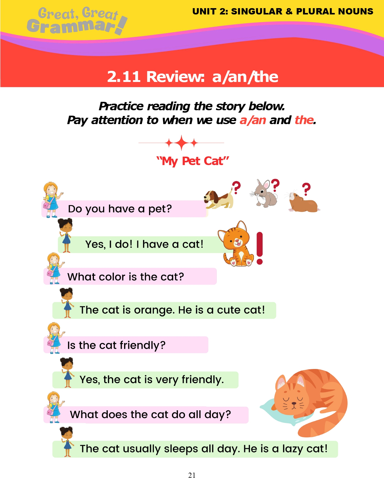 Read more about the article ESL Grammar: ARTICLES (a/an/the) – Review of a/an & the