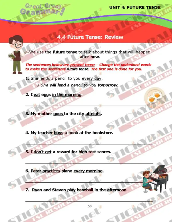 Great, Great Grammar! - Book 2: Tenses